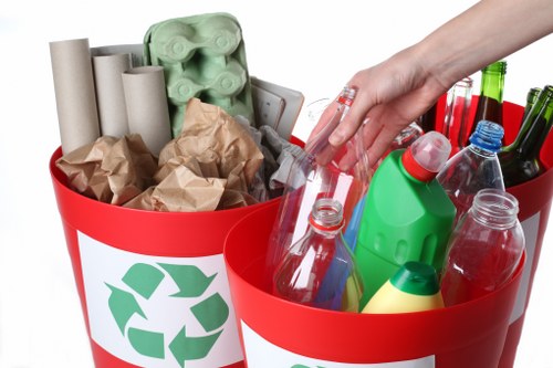 Team handling office clearance with care