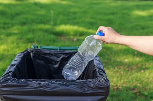 Waste clearance process in action